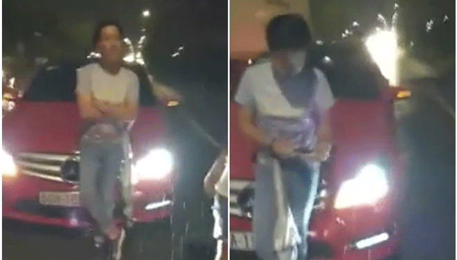 Clip hien truong vu Truong Giang bi to say xin, tranh cai trong dem hinh anh