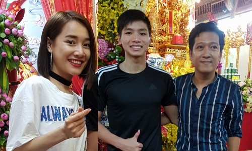 Truong Giang, Nha Phuong cung dan sao Viet le to tai TP.HCM hinh anh