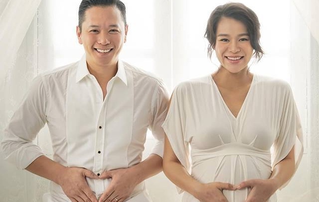 Ho Hanh Nhi don con trai dau long o tuoi 37 hinh anh