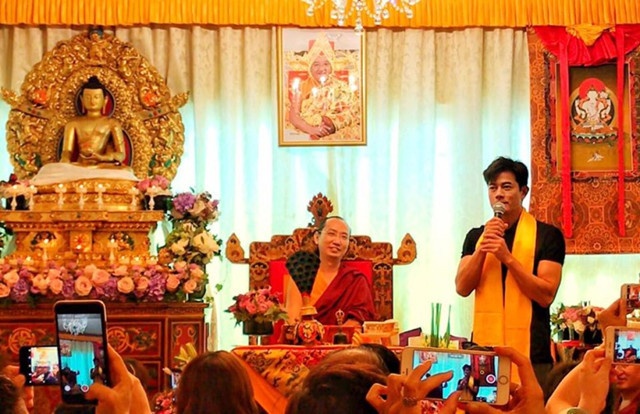 Vợ Quách Phú Thành lần đầu xuất hiện sau sinh ảnh 2 Vo Quach Phu Thanh lan dau xuat hien sau sinh anh 2