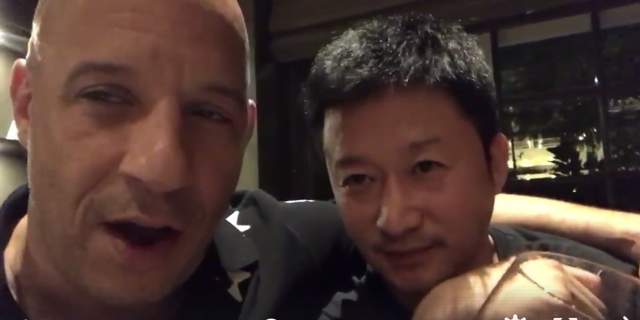 Clip Vin Diesel va Ngo Kinh goi nhau 