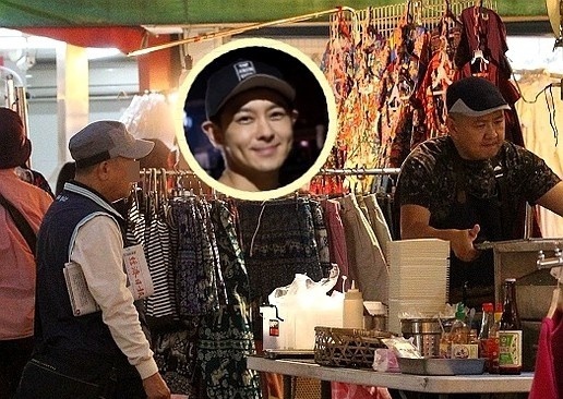 Clip anh trai Lam Chi Dinh ban hang o quan nho hinh anh