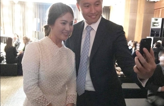 Tang can trong thay, Song Hye Kyo bi nghi dang mang bau hinh anh