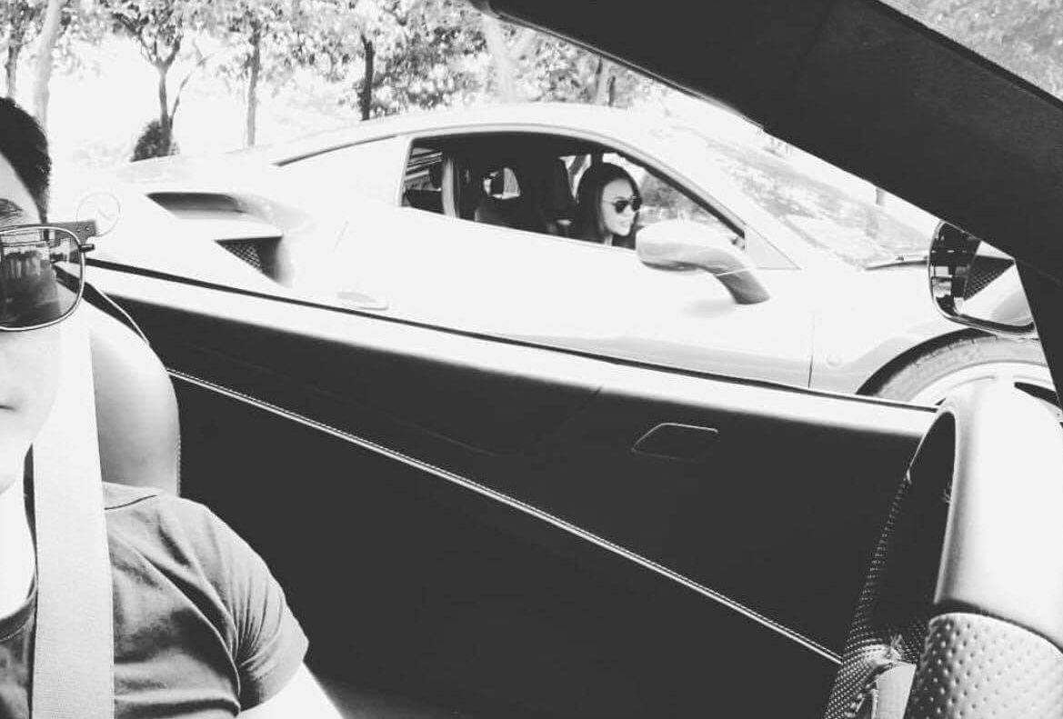 Cuong Do La lan dau khoe anh Dam Thu Trang tren trang ca nhan hinh anh