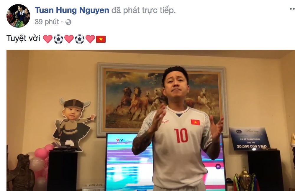 Sao Viet mung chien thang cua U23 Viet Nam anh 3