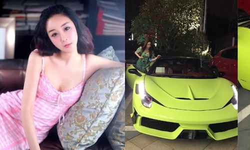 Cuu hoa hau Han bi chi trich vi khoe duoc tang xe sang hinh anh