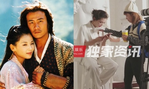 Sao nu 'Thien long bat bo' suc mieng cung can hau ha nhu phim hinh anh