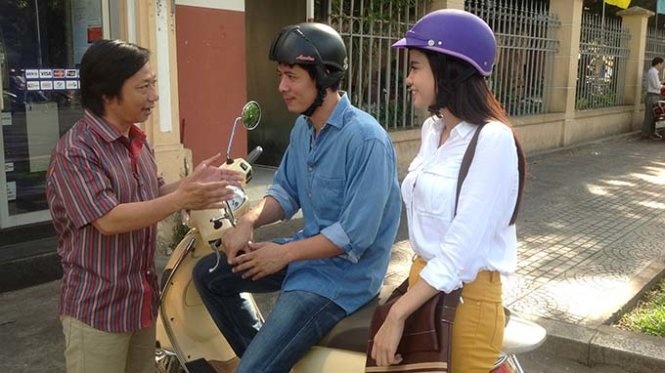 Anh than mat Truong Quynh Anh va Binh Minh anh 2