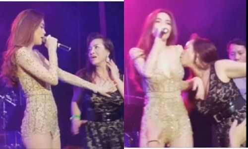 Ho Ngoc Ha gap fan cuong sam so o My anh 1