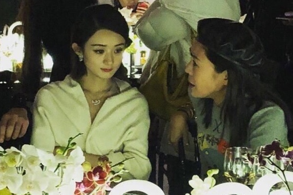 'So Kieu' Trieu Le Dinh bi hat hui khi xuat hien cung Angelababy hinh anh