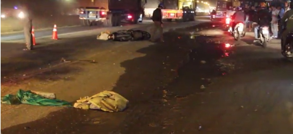 Diễn viên Việt tử vong vì đâm vào container ảnh 2 Dien vien Viet tu vong vi dam vao container anh 2