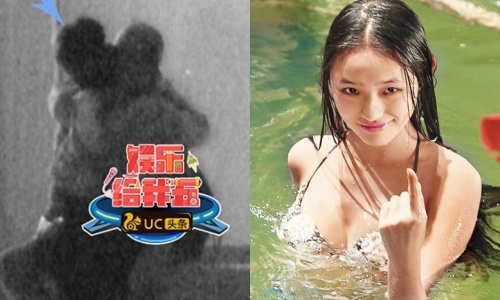 Giai nhan 'My nhan ngu' lo anh om hon tai tu 18 tuoi tren pho hinh anh