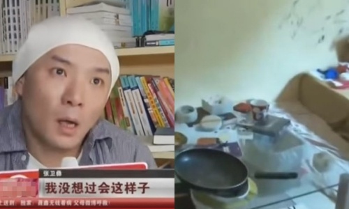 Em trai Truong Ve Kien song o khu o chuot, doi an truoc khi dot tu hinh anh