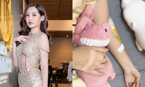 Le Au Ngan Anh suy sup, ngat xiu sau khi bi de nghi tra vuong mien hinh anh