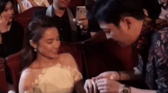 Bieu cam guong gao cua Nha Phuong khi Truong Giang cau hon bi ban tan hinh anh