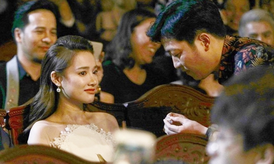 Nha Phuong lan dau len tieng sau vu cau hon on ao cua Truong Giang hinh anh