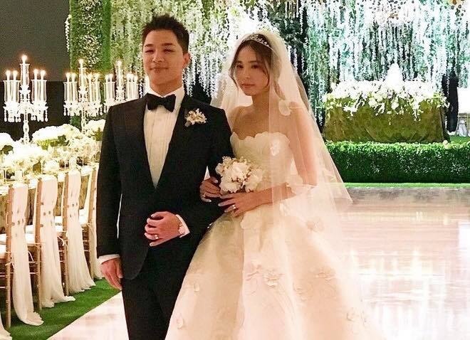 Le cuoi Taeyang: Buc anh hiem hoi cua co dau va chu re hinh anh