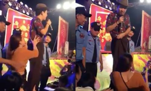 Duong Trieu Vu, Truong Giang bi sam so khi bieu dien dip tat nien hinh anh