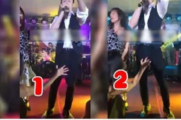 Duong Trieu Vu Truong Giang gap su co san khau anh 1