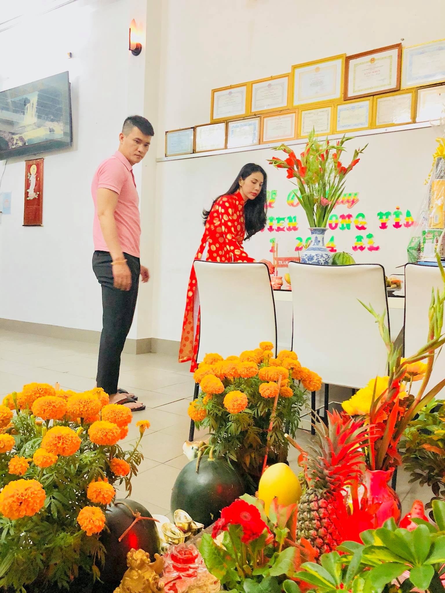 Sao Viet ve que don Tet anh 12