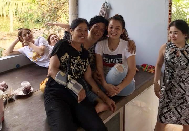 Sao Viet ve que don Tet anh 7