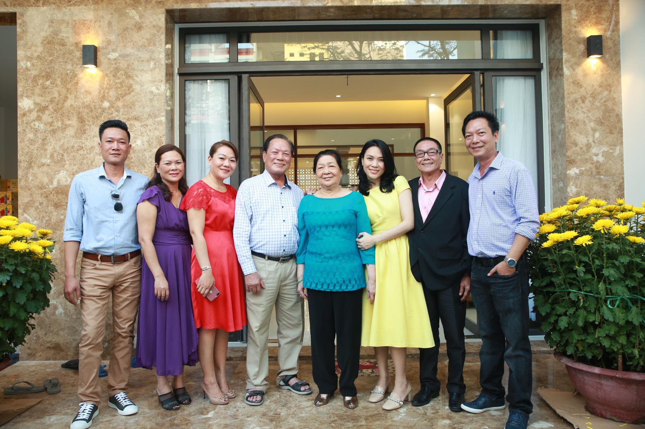 Sao Viet ve que don Tet anh 9