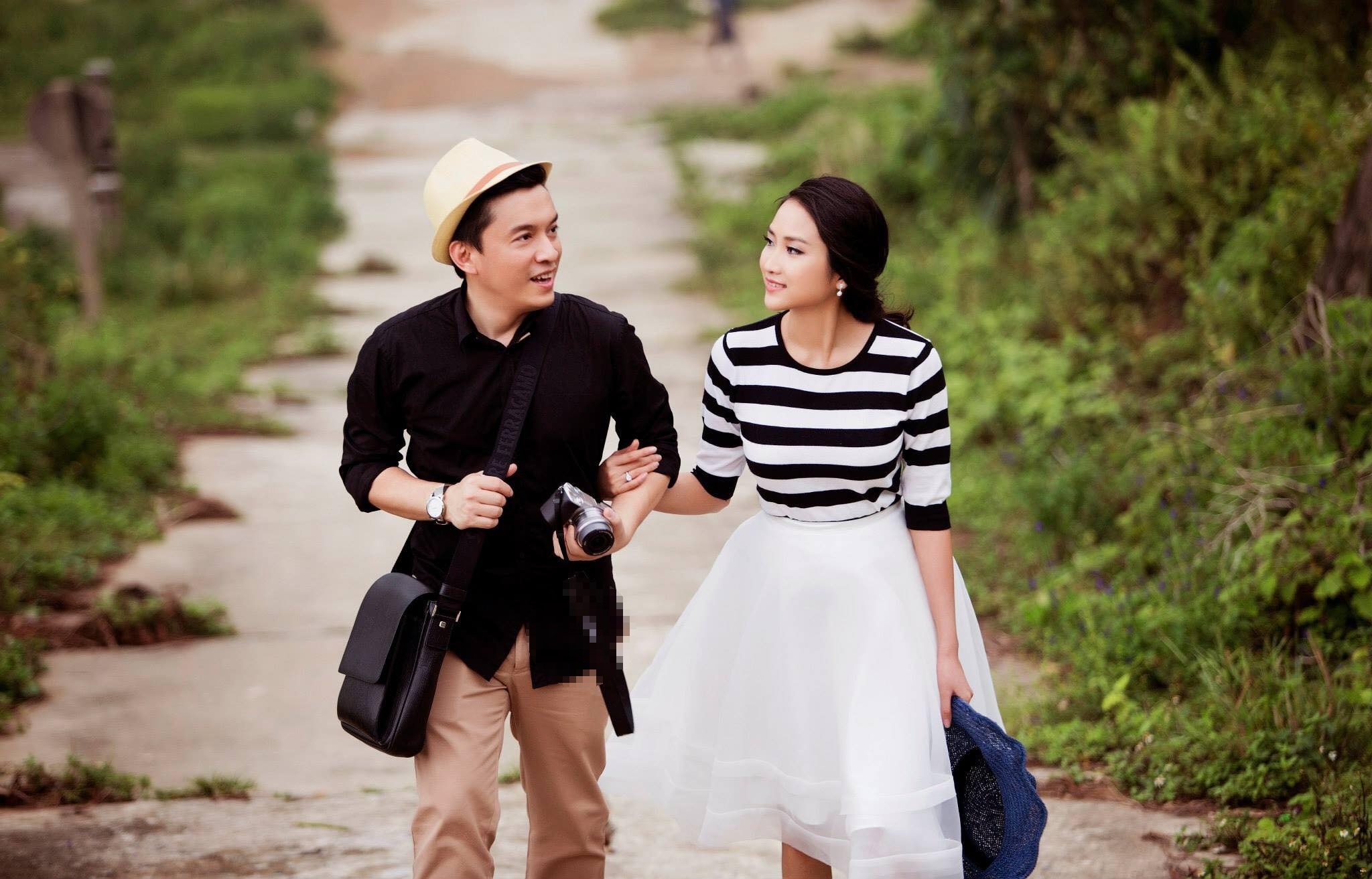 Lam Truong va vo anh 1