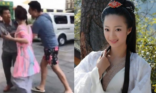 Sao nu Trung Quoc bi tay chay sau vu tan cong nhan vien bao ve hinh anh