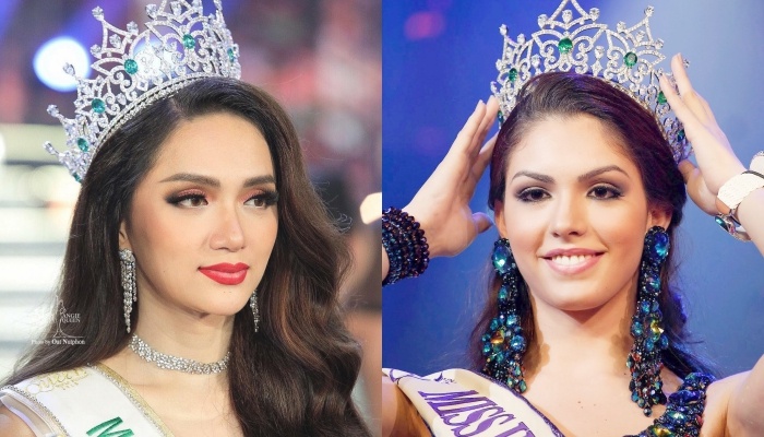 Nhan sac Hoa hau Chuyen gioi Quoc te trong 15 nam qua hinh anh