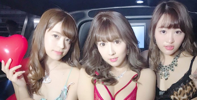 Nhom nhac Kpop gom ba dien vien khieu dam Nhat huy show dau tien hinh anh