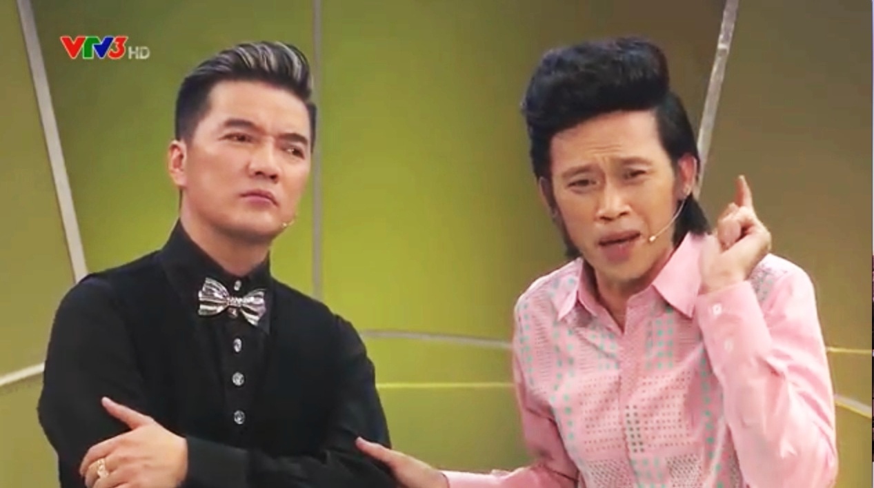 Clip Hoai Linh noi Truong Giang dao hoa tren song truyen hinh hinh anh