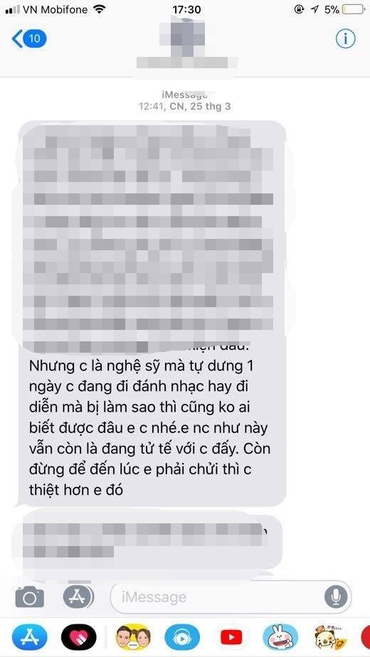 Võ Hoàng Yến sợ hãi vì giang hồ dọa xử ảnh 2 Vo Hoang Yen so hai vi giang ho doa xu anh 2