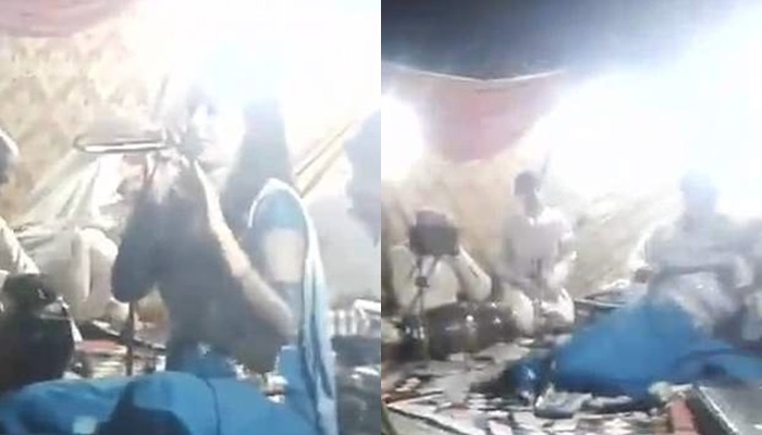 Nu ca si dang mang thai bi ban chet vi vua ngoi vua hat hinh anh