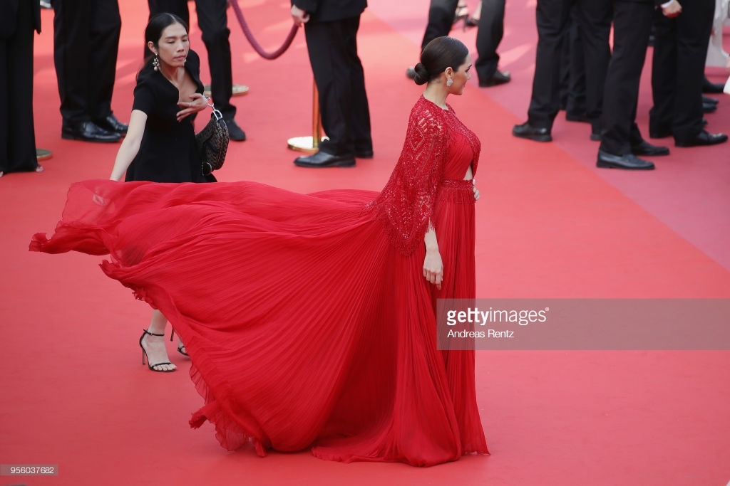 Sao tren tham do Cannes 71 anh 4