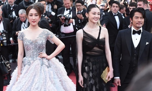 Sao hang A Trung Quoc bi ghe lanh nhu dien vien quan chung o Cannes hinh anh