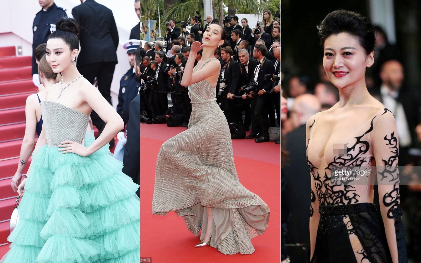 Sao Hoa ngữ câu giờ tại thảm đỏ Cannes ảnh 6 Sao Hoa ngu cau gio tai tham do Cannes anh 6