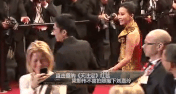 Thay gi khi Luong Trieu Vy bo mac vo va loat sao nu bi duoi o Cannes? hinh anh