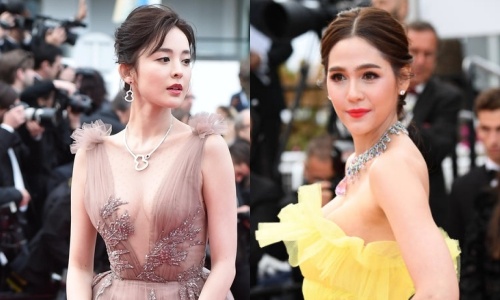 My nu Tan Cuong va giai nhan Thai Lan goi cam tren tham do LHP Cannes hinh anh