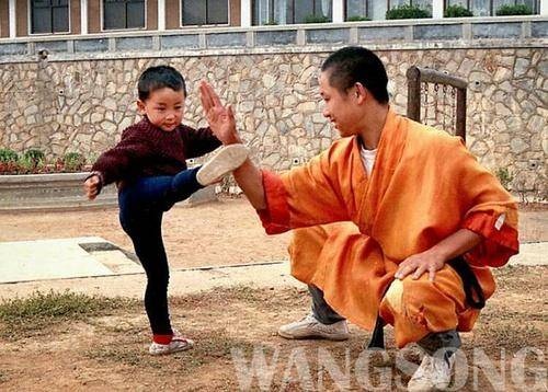 Clip nhung the vo dep cua Thich Tieu Long hinh anh