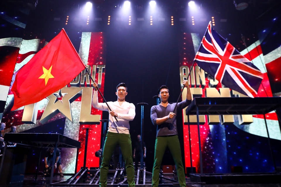 Quoc Co Quoc Nghiep thi Britain's Got Talent anh 1