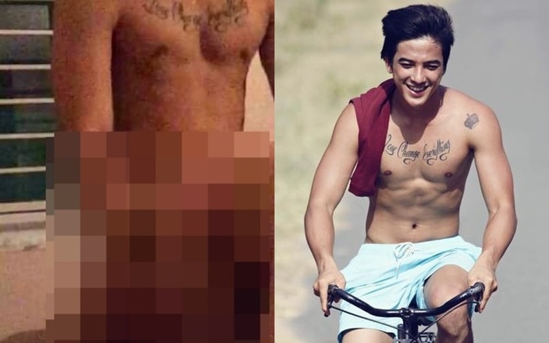 Hot boy 'Thang nam ruc ro' Tien Vu bi nghi lo clip sex hinh anh