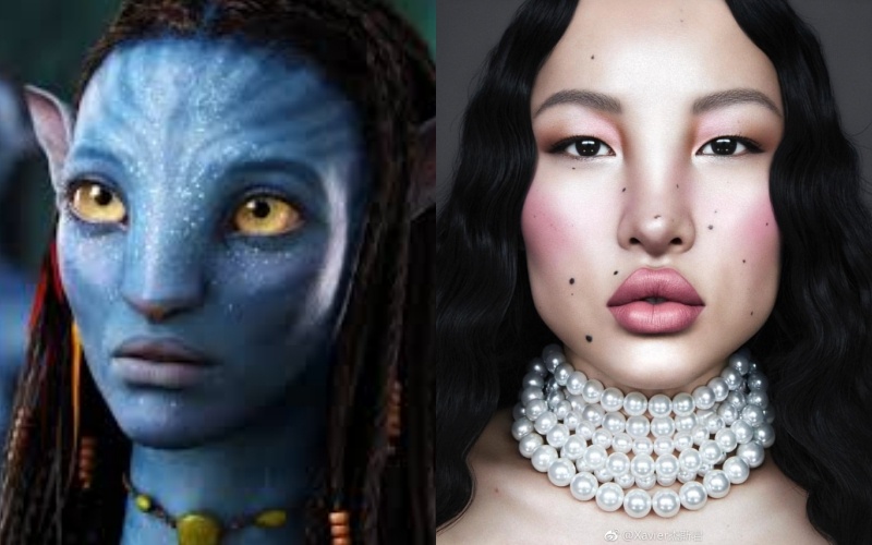 Nhan sac tranh cai cua nguoi mau TQ duoc khen dep anh 2