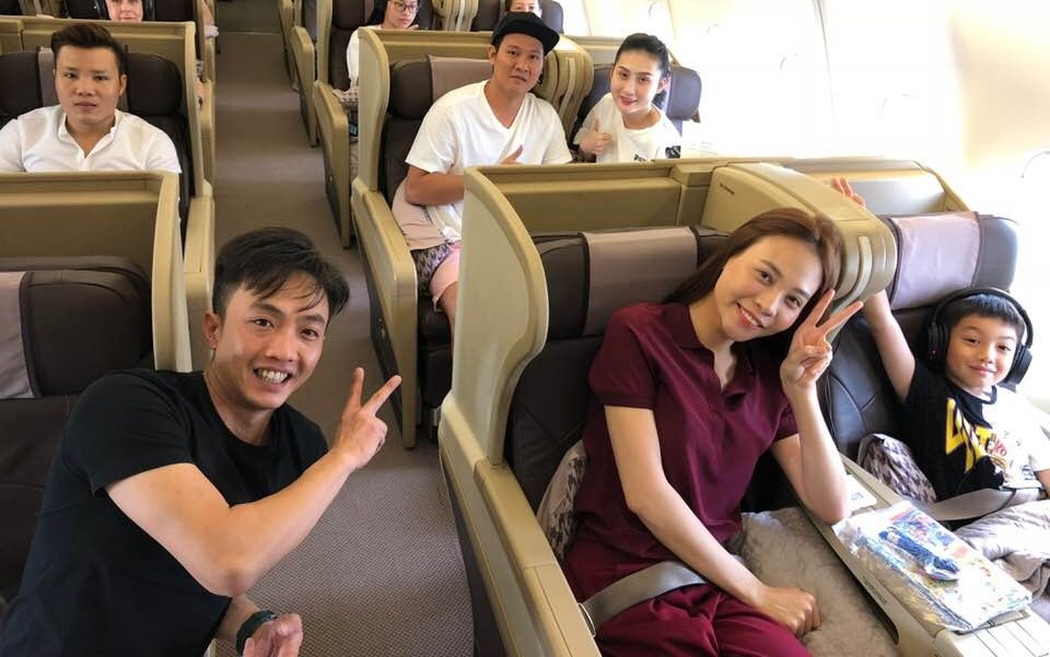 Cuong Do La lan dau dang anh du lich voi Thu Trang, Subeo hinh anh