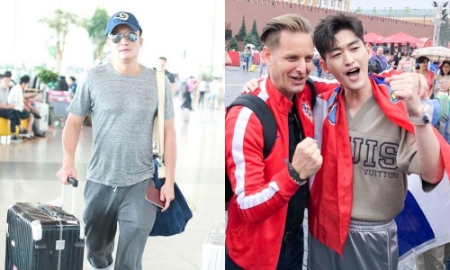 Ngo Kinh bay dem toi Nga, cung dan sao TQ xem chung ket World Cup hinh anh
