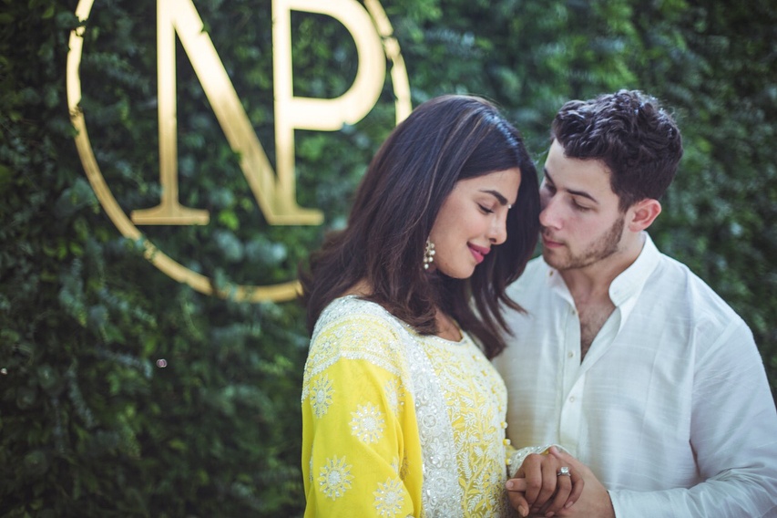 Nick Jonas dinh hon Priyanka Chopra anh 1