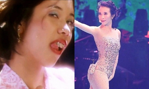 'Xau nu' phim Chau Tinh Tri khoe ve goi cam tuoi U50 tren san khau hinh anh