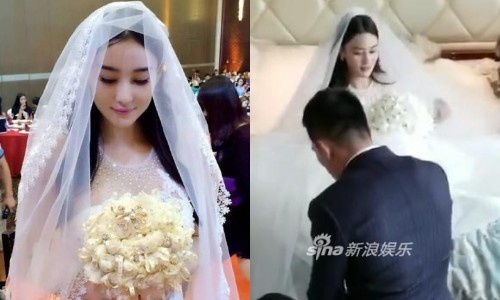 Chu re dac cong quy goi xo giay cho Truong Hinh Du trong le cuoi hinh anh