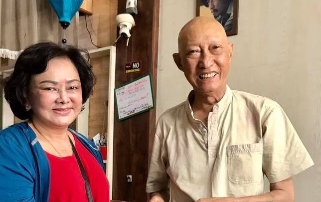 Nghe si Le Binh ung thu phoi anh 2