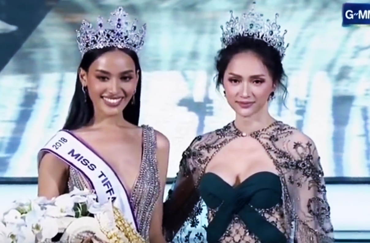 Nhan sac quyen ru cua Hoa hau chuyen gioi Thai Lan 2018 vua dang quang hinh anh