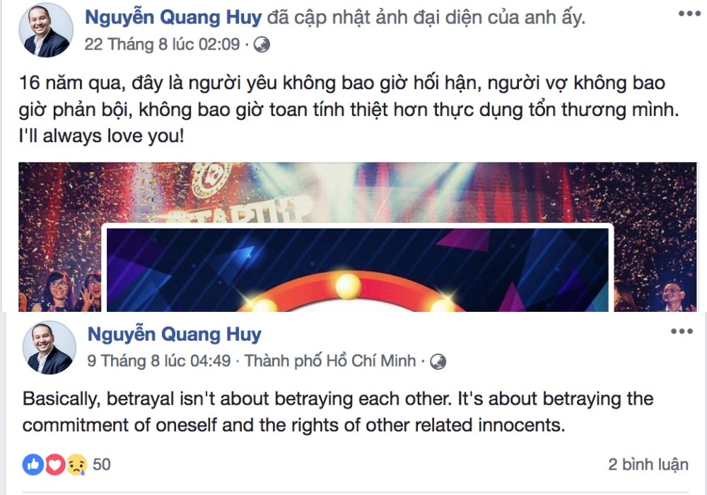 Quang Huy ly hon Pham Quynh Anh anh 2